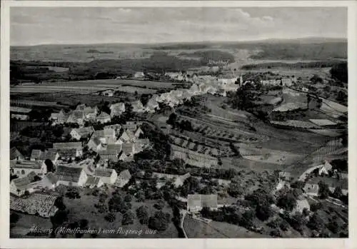 Ak Absberg in Mittelfranken, Luftaufnahme von  Mittelfranken, Schellhof