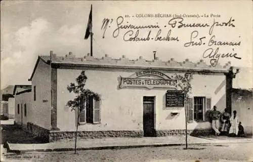 Ak Colomb Bechar Sud Oranais Algerien, Post