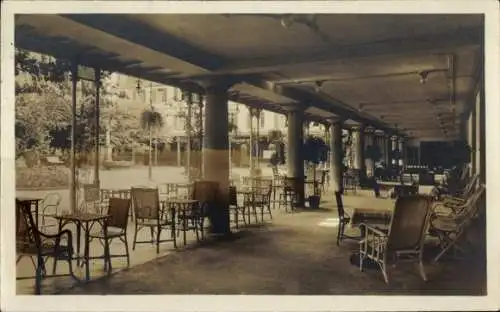 Ak Schinznach Bad Kanton Aargau, Schwefelbad, Kolonnade