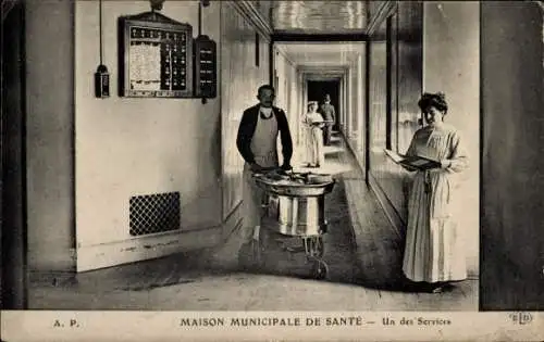 CPA Paris, Maison Municipal de Santé, Un des Services