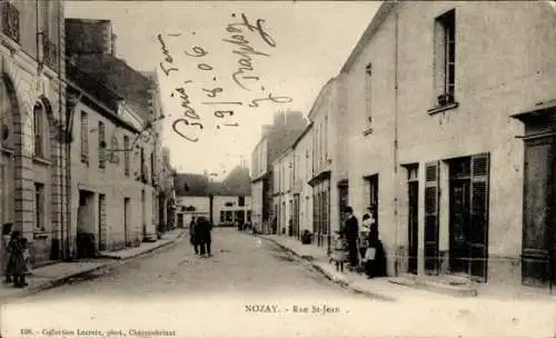 CPA Nozay Essonne, Rue St-Jean