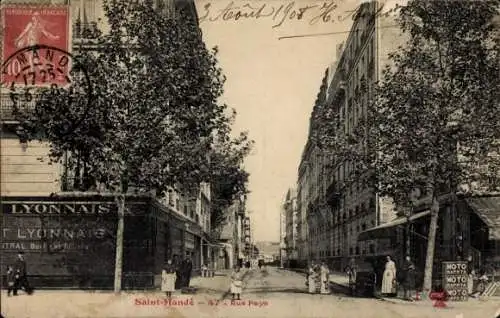 CPA Saint-Mandé Val de Marne, Rue Fays