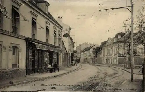 CPA Montfermeil Seine Saint Denis, Grande Rue