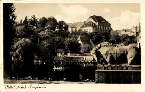 Ak Halle an der Saale, Bergschänke