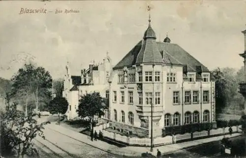 Ak Dresden Blasewitz, Rathaus