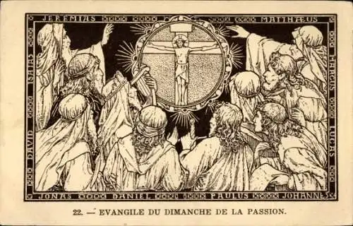 Ak Evangile du Dimanche de la Passion