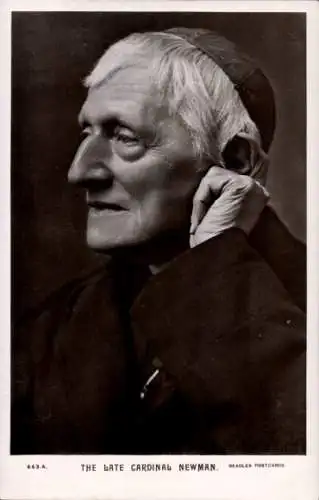 Ak Kardinal John Henry Newman, Portrait