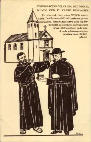 Ak Mission, Comparacion del Clero de Todo el Mundo con el Clero Misionero
