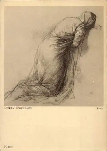 Künstler Ak Feuerbach, A., Pieta