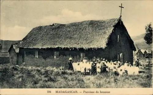 Ak Madagaskar, Paroisse de brousse, Missionskirche, Anwohner