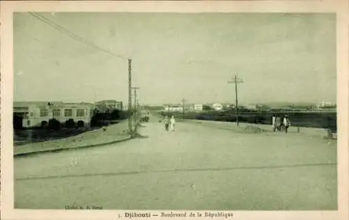 Ak Djibouti Dschibuti, Boulevard de la Republique