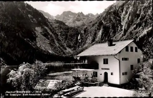 Ak Aich Assach im Ennstal Steiermark, Gasthof Bodensee, Gasthaus Forellenhof