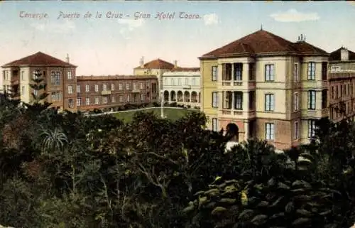 Ak Puerto de la Cruz Tenerife Kanarische Inseln Spanien, Grand Hotel Taoro
