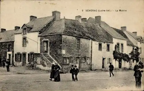 Ak Indre Loire-inférieure Loire Atlantique, Städtisches Gebäude, La Mairie,  