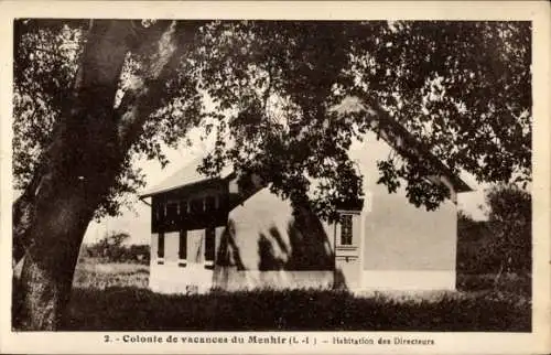 CPA Colonie de vacances du Menhir Loire Atlantique, Habitation des Directeurs