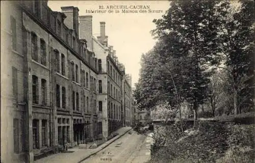 Ak Arcueil Cachan Val de Marne, Interieur de la Maison des Soeurs