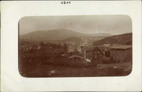 Ak Braunlage im Oberharz, Berglandschaft, Gebäude, Braune,  Architektur