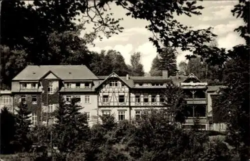 Ak Schleusingen in Thüringen, Kurheim Hilde Coppi