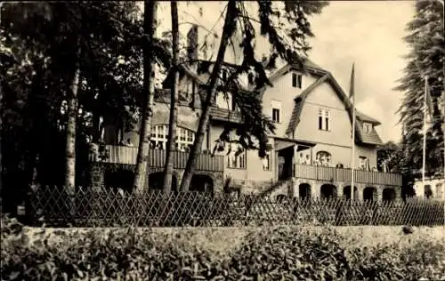 Ak Flecken Zechlin Rheinsberg in der Mark, Erschlossenes Erholungsheim Elsenhöhe, umgeben von Bäu
