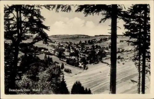 Ak Deesbach in Thüringen, Panorama