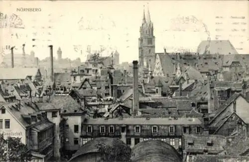 Ak Nürnberg in Mittelfranken, Panorama