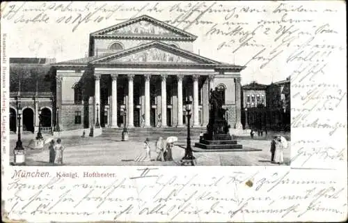 Ak München, Königliches Hoftheater