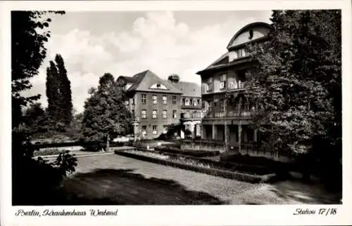 Ak Berlin Charlottenburg Westend,  Krankenhaus Westend, Station 17/18