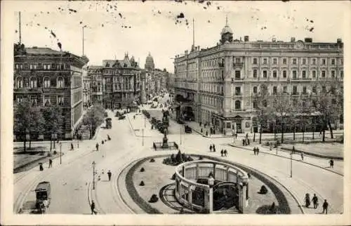 Ak Berlin Mitte, Wilhelmplatz, Hotel Kaiserhof