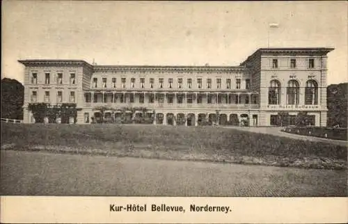 Ak Nordseebad Norderney Ostfriesland, Kurhotel Bellevue