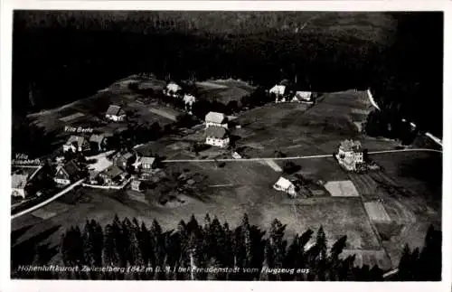 Ak Zwieselberg Alpirsbach im Schwarzwald, Luftaufnahme