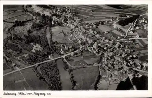 Ak Katzwang Nürnberg in Mittelfranken, Fliegeraufnahme