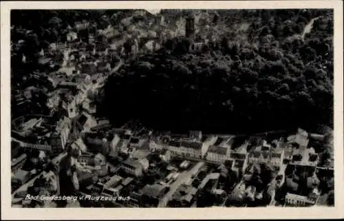 Ak Bad Godesberg Bonn am Rhein, Fliegeraufnahme, Konditorei und Cafe Agner