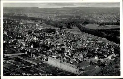 Ak Böckingen Heilbronn am Neckar, Fliegeraufnahme