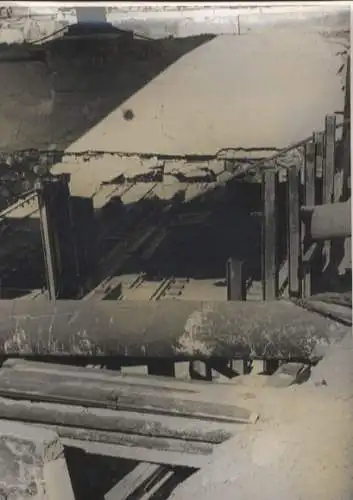 Original Foto Berlin Kreuzberg, Hallesches Ufer, Nord-Süd-Bahn, um 1945/46, ca. 13 x 18 cm