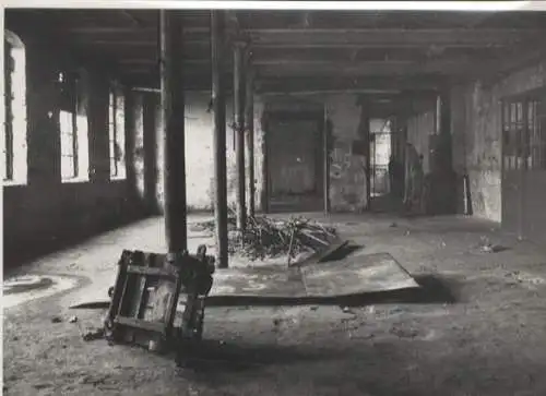 Original Foto Berlin Schöneberg, Monumentenstraße 33/34, Werkstatt, um 1945/46, ca. 13 x 18 cm