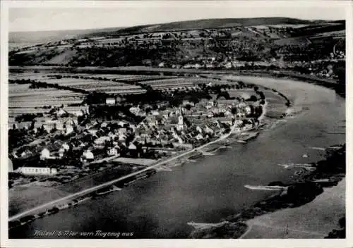 Ak Pfalzel Trier an der Mosel, Fliegeraufnahme