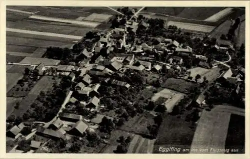 Ak Egglfing am Inn Bad Füssing Niederbayern, Fliegeraufnahme