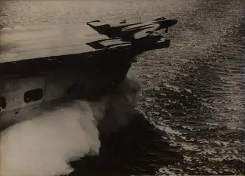 Foto Britisches Militärflugzeug Havilland, Flugzeugträger, Royal Navy