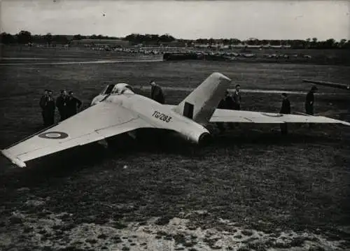Foto Britisches Militärflugzeug Havilland D108, Royal Navy