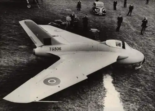 Foto Britisches Militärflugzeug Havilland D108, Royal Navy