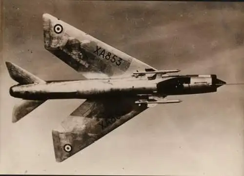 Foto Britisches Militärflugzeug Lightning XA853, Royal Navy