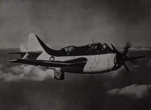 Foto Britisches Militärflugzeug Fairey Gannet