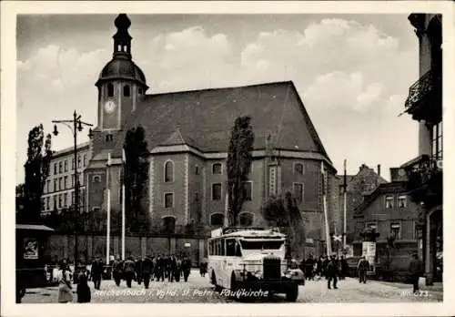 Ak Reichenbach im Vogtland, Sankt Petri- und Paulikirche