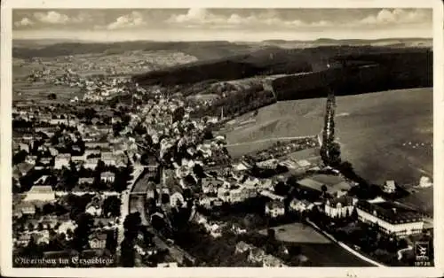 Ak Olbernhau im Erzgebirge, Fliegeraufnahme