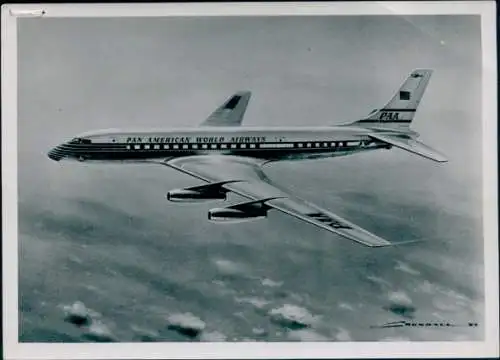 Foto Passagierflugzeug Douglas, Pan American World Airways