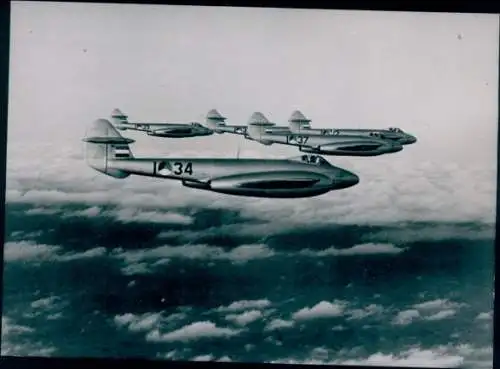 Foto Niederländische Militärflugzeuge, Gloster Meteor
