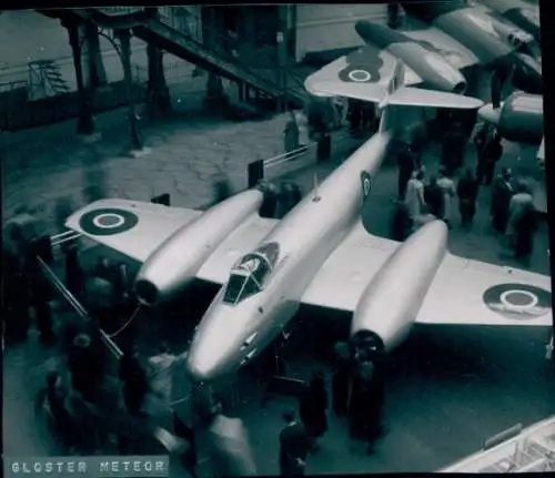 Foto Britisches Militärflugzeug, Gloster Meteor