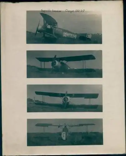 Foto Flugzeug Sopwith Clerget 120MP, Doppeldecker