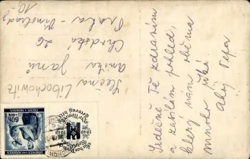 Foto Ak Libochovice Libochowitz Region Aussig, Kirche, Altar