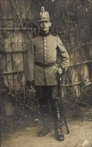 Foto Ak Berlin Spandau, Garde-Regiment 5, Soldat in Uniform